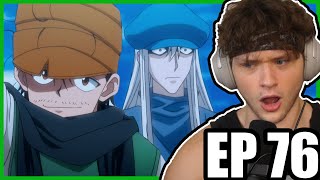 KITE GINGS STUDENT REVEALED  Hunter x Hunter REACTION Episode 76 [upl. by Vickey763]