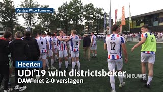 UDI’19 verslaat DAW en pakt voor het eerst in clubhistorie districtsbeker I Dtv Maashorst [upl. by Kriss]