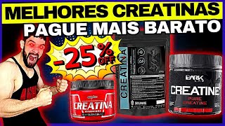 😱CREATINA 100 PURA APROVADAS E COM O MELHOR CUSTO BENEFÍCIO [upl. by Aekerly]