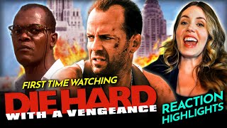 DIE HARD WITH A VENGEANCE 1995 Movie Reaction wCami FIRST TIME WATCHING [upl. by Eeruhs]