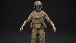 Modern Soldier Asset Test [upl. by Furey]