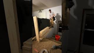 Wall framing Timelapse construction nfrealmusic [upl. by Hanover854]