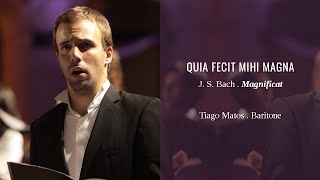 Tiago Matos  Quia fecit mihi magna  Bach [upl. by Stauffer]