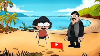 peasant and doctor Cartoon Drama Comady Pagal Doctor Cartoon [upl. by Onateag577]