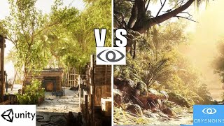 Cry Engine vs Unity Graphics Comparison 2022 [upl. by Boys]