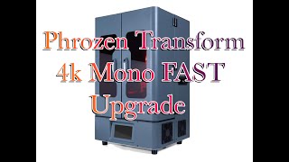 Phrozen Transform Resin 3D Printer 4K Mono Fast Upgrade [upl. by Bala]