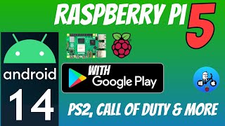 Android 14 Raspberry Pi 5 [upl. by Hsoj]