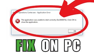 How To Fix Error 0xc000007b on PC FULL GUIDE Windows 1011 [upl. by Eciralc]