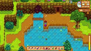 How to catch a Carp fish in Stardew Valley [upl. by Ennazus]