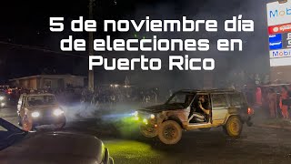 Así pasé el día de las elecciones en Puerto Rico hubieron cristales rotos y muchas locuras [upl. by Lundberg]