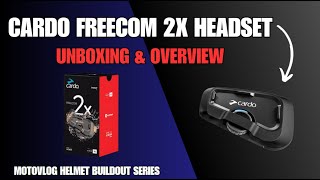 Motovlog Build  Cardo Systems Freecom 2X Headset Unboxing [upl. by Stearns]