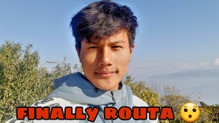 routa ma k vayo esto 🫨 routa bata Sagarmatha himal dhekhin xa tw  🤨 [upl. by Dorsey]