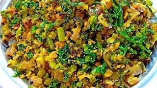 Mullangi Keerai Poriyal  Radish Leaves Side Dish Recipe in Tamil [upl. by Kcinom301]