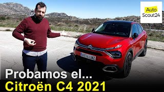 Citroën C4 gasolina 2021 Prueba  Review en español  AutoScout24 [upl. by Alarick]