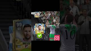 99 Messi Review in FC Mobile 24 🐐🔥 fcmobile fcmobile24 messi goat shortsvideo viral shorts [upl. by Nioe624]