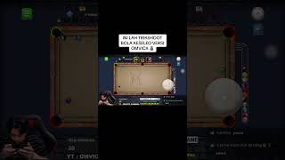 8BALLPOOL TRICK SHOT KISS SHOT PRANK 8ballpool billiards [upl. by Enirbas]