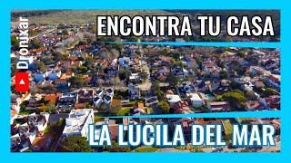 Encontrá tu casa en La Lucila del Mar Un vuelo épico en 4k 📺 [upl. by Neddy670]