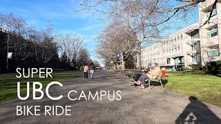 WHY UBC CAMPUS Best Public Post Secondary School Canada West Life Bike Vancouver City Research [upl. by Nazar]