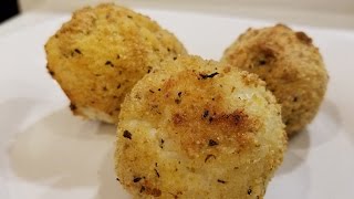 FRIED RICE BALLS AIR FRYER [upl. by Dnalyag116]