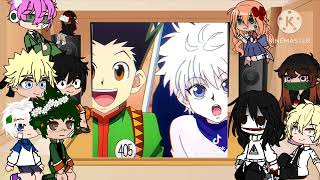 Fandoms react to Killua 610 [upl. by Hsekar]