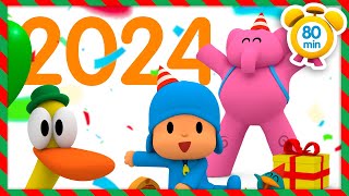 🎆Its New Year 2024  Ready Steady Go  Pocoyo in English  Official Channel  Kids Cartoons [upl. by Oidivo554]