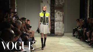 Proenza Schouler Ready to Wear Spring 2013 Vogue Fashion Week Runway Show [upl. by Eecart859]