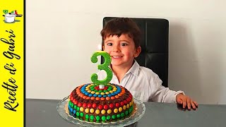 TORTA di COMPLEANNO al CIOCCOLATO per BAMBINI  Birthday Chocolate Cake easy recipe  Gabri [upl. by Lindahl]