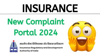 All Types of Insurance Complaint Portal I Health Life Term Motor etc by IRDAI [upl. by Nylireg551]