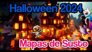 👻PROBANDO MAPAS DE MIEDO SUPUESTAMENTE🎃 con Nachodark Y JML  Especial Halloween En Directo [upl. by Eki]