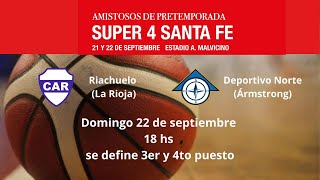 Super 4 Santa Fe  3er y 4to Puesto  Pretemporada de Liga Nacional [upl. by Everson]