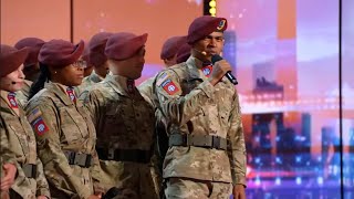 82nd airborne division Americas Got Talent [upl. by Orual]