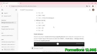 Comment Utiliser ChatGPT pour Programmer un Thermomètre Numérique avec Arduino [upl. by Saul252]