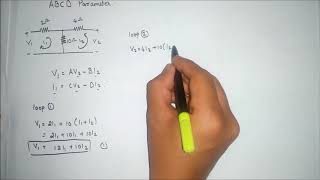 ABCD PARAMETER IN TWO PORT NETWORK  SIMPLE WAY TO SOLVE [upl. by Crary568]