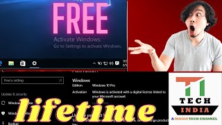 ERROR SOLVE WINDOW 10 PRO LIFETIME ACTIVATE WITH DIGITAL LICENSE FREE [upl. by Yde8]