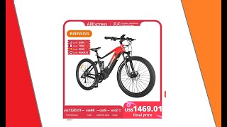 Accolmile Electric Bicycle 275 29 Inch  Lithium Battery [upl. by Auqemahs]