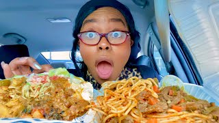 NIGERIAN TRIES SOMALI FOOD FOR THE FIRST TIME [upl. by Rosaline696]