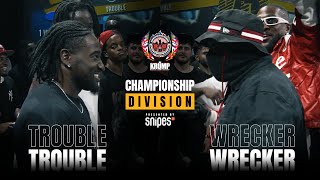 Trouble vs Wrecker  Champ Div  EBS Krump 2023 [upl. by Shanon816]