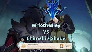 Genshin Impact  Wriothesley vs Chimallis Shade [upl. by Morena]