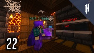 SPIDER SPAWNER FARM  Minecraft 120 Hypixel Survival Series  Ep22 [upl. by Glogau]