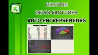 EXCEL CONCEPT  GESTION DEVISFACTURE AUTOENTREPRENEURS [upl. by Cranston568]