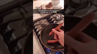 Man does tricks with sausages meme [upl. by Aneetsirk961]