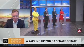 Breaking down the California Senate debate [upl. by Vinson36]