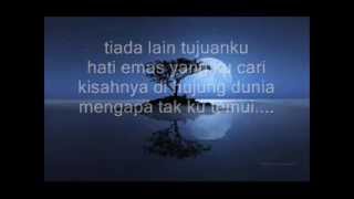 Hati Emas lirik M NASIR amp KEMBARA [upl. by Airda]