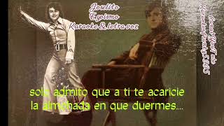 JOSELITO EGOISMO KARAOKE amp LETRA VOZ [upl. by Neral224]