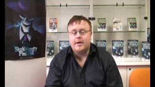 Derek Landy  Skulduggery Pleasant  Author Interview [upl. by Weissmann79]