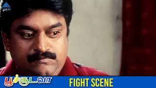 Poochudava Tamil Movie Mass Fight Scene  Abbas  Simran  Chinni Jayanth [upl. by Damle]