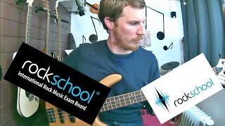 Technical Exercises Rockschool Grade 3 Bass [upl. by Artekal]