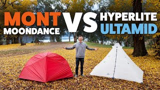 Hyperlite Ultamid vs Mont Moondance  Hiking Tent Comparison and Review [upl. by Egag445]