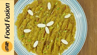 Chanay Ki Daal Ka Halwa Recipe By Food Fusion [upl. by Enimassej]