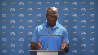 Chargers LIVE Head Coach Anthony Lynn addresses the media [upl. by Hyacinthie]